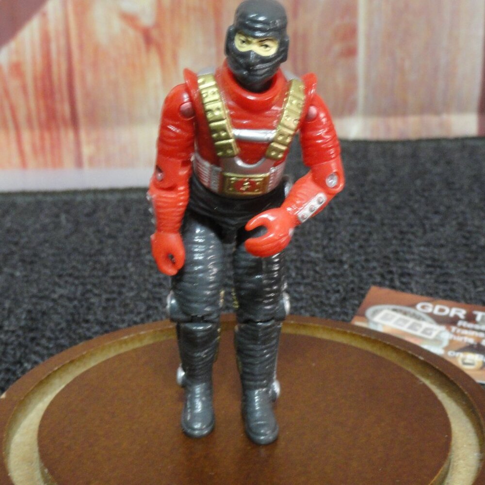 GI JOE Toxo Viper 1988 action figure- No accessories-3.75" tall.